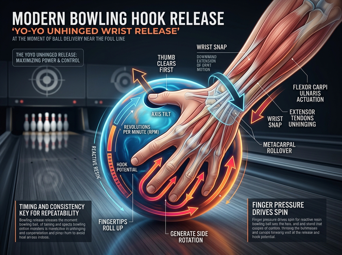 Anatomia podkręcania - Modern Yo-Yo Unhinged Wrist Release